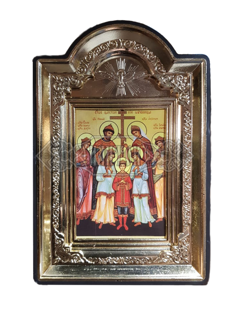 Икона „Св. Николай Романов с царския дом“ Гълъб