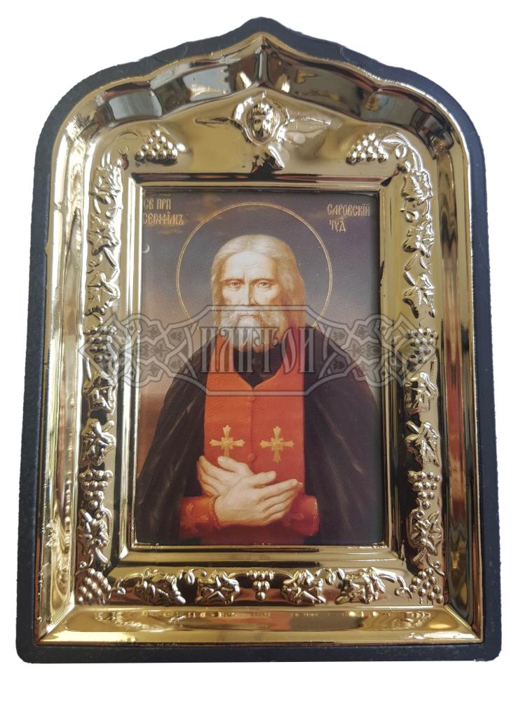 Кивот „Свети Серафим Саровски“, позлата.