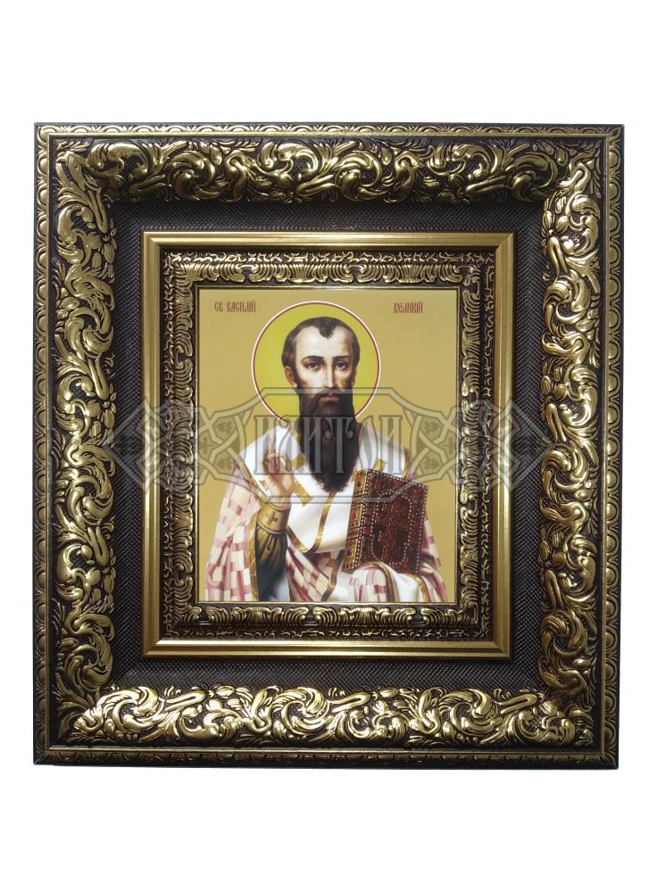 Икона „Свети Василий Велики“ Кивот 1