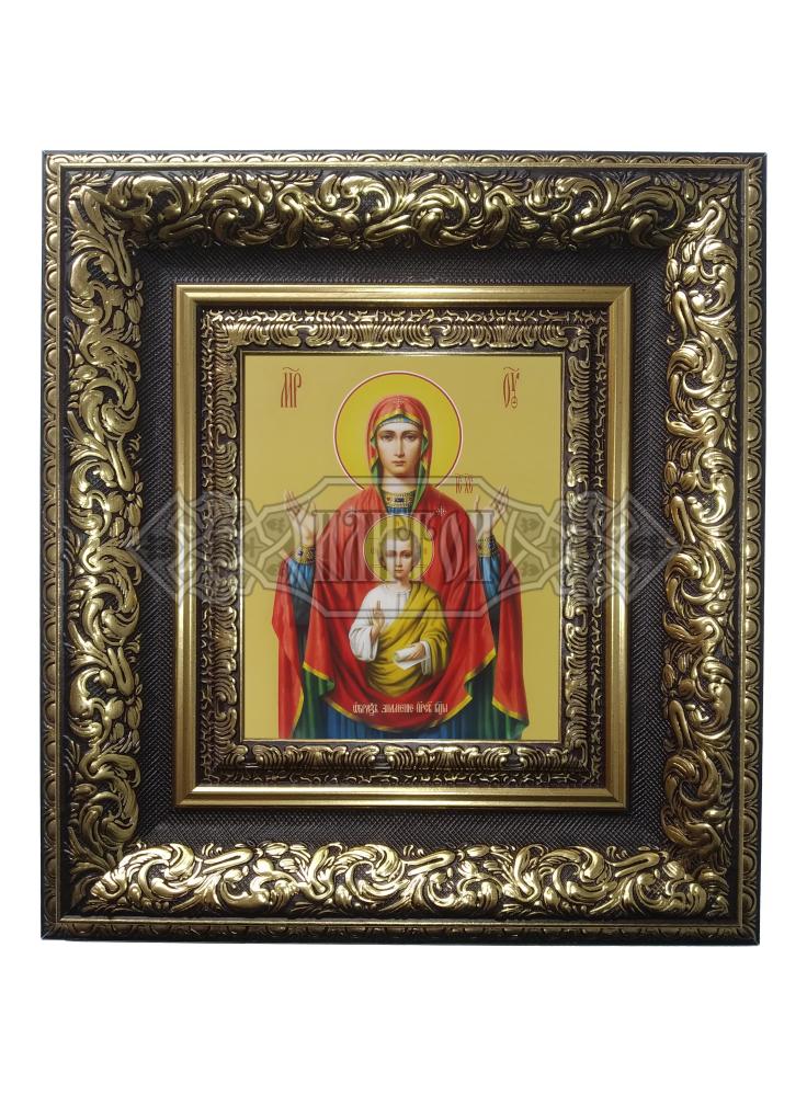 Икона „Света Богородица- Знамение“ Кивот 1
