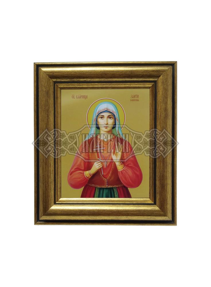 Икона „Света Злата - Мегленска, Българска“ Кивот 3