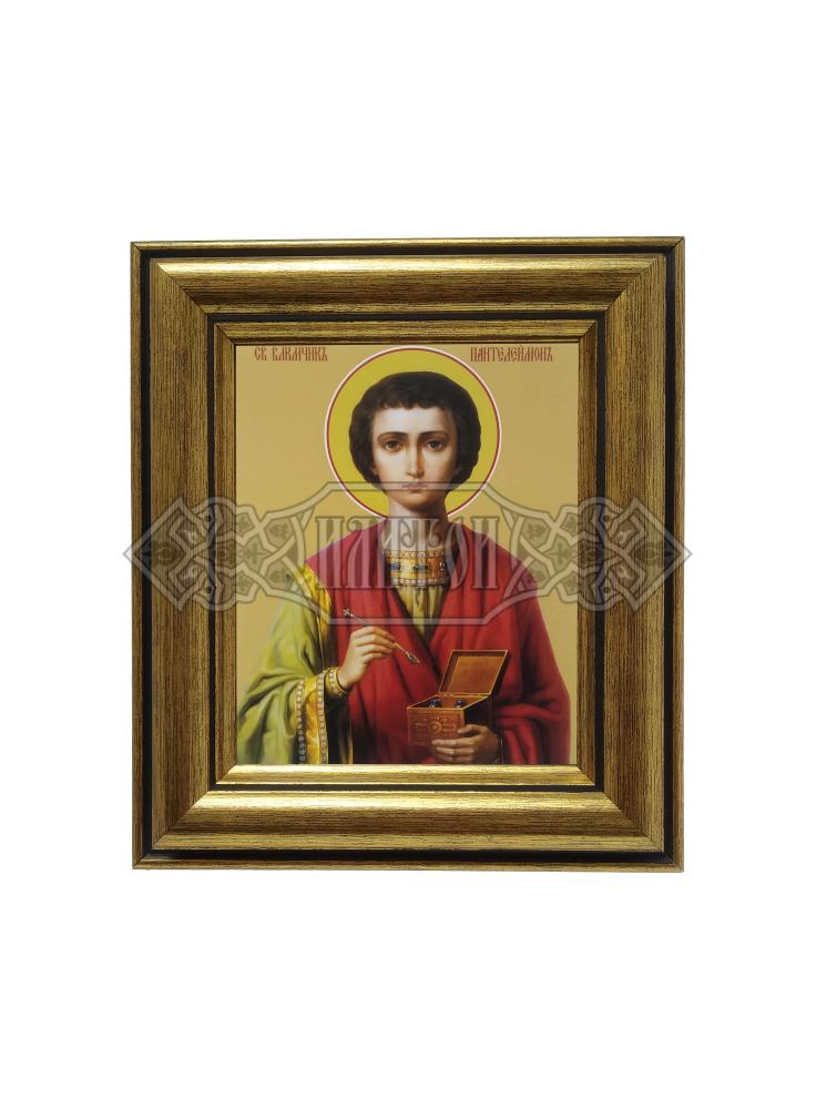 Икона „Свети великомъченик Пантелеймон“ Кивот 3