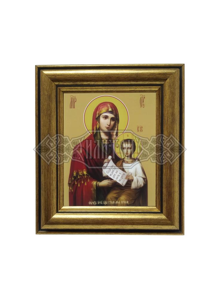 Икона „Света Богородица –  Утоли моята печал“ Кивот 3