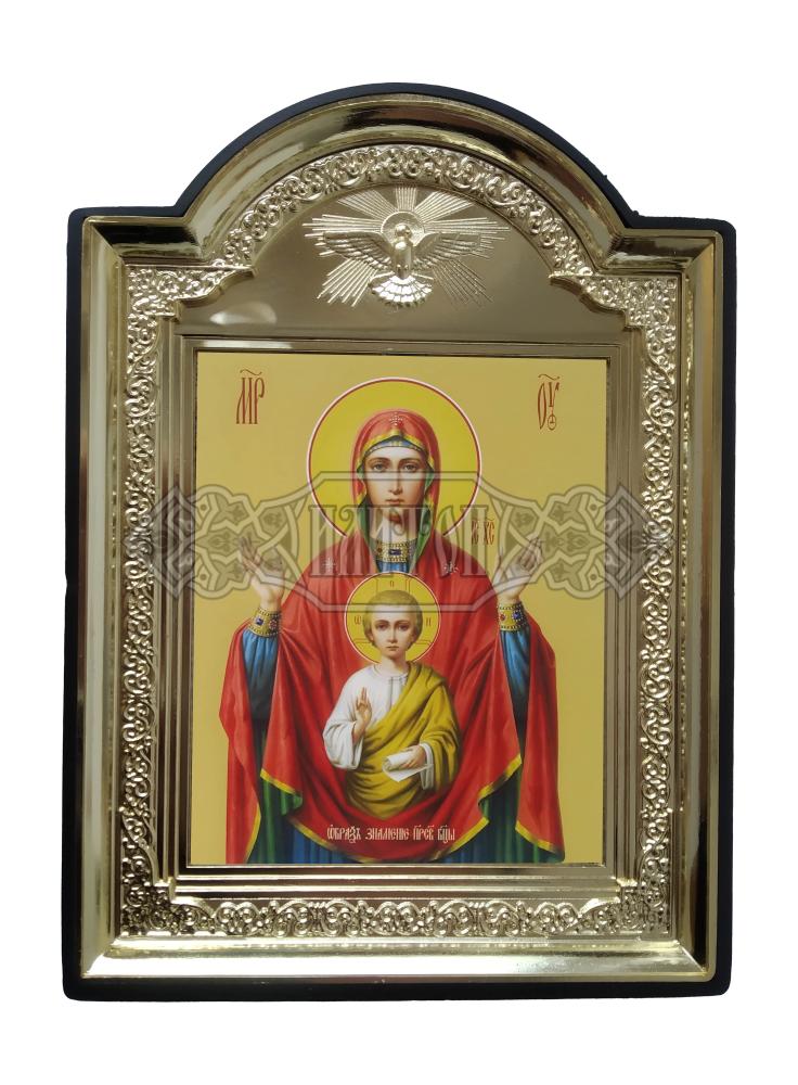 Икона „Света Богородица- Знамение“ Гълъб