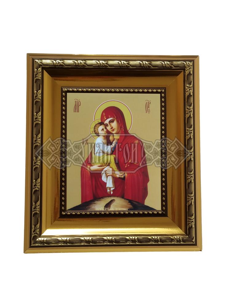 Икона „Света Богородица Почаевска“. Кивот 4