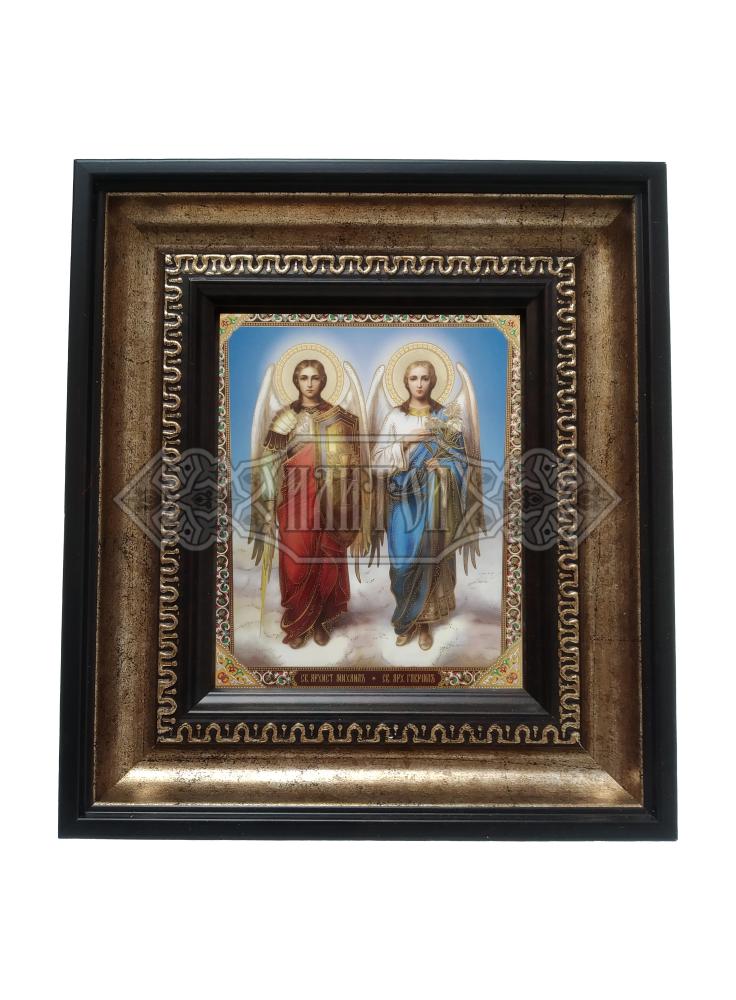 Икона „Арахангели Михаил и Гавриил“. Стил „Синай“ М