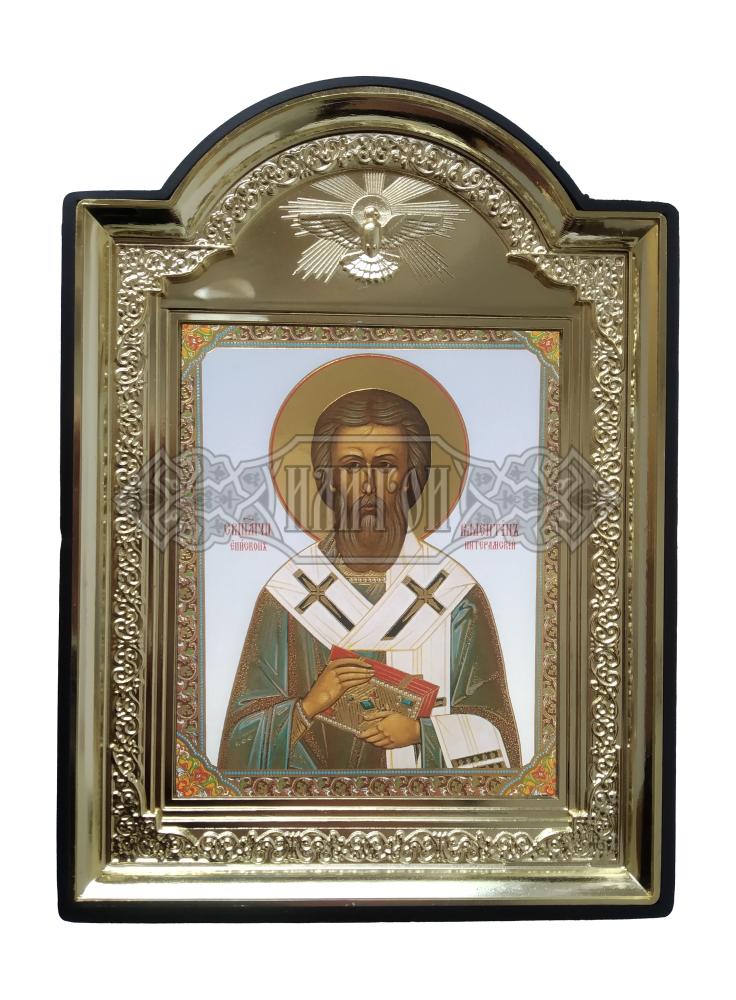 Икона „Свещеномъченик Валентин, епископ Интерамски“. Гълъб