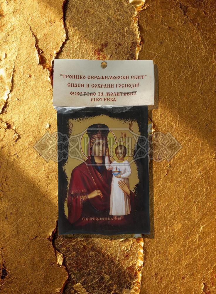 Икона „Света Богородица – Виж на смирените“. Троицко - Серафимовски скить